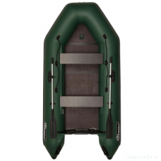 Лодка надувная "Фрегат 300ЕК" с килем,зеленая